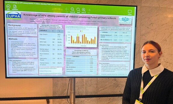 Osiągnięcia SKN Epidemiologii Chorób Zakaźnych CM UZ na konferencji EPH w Helsinkach